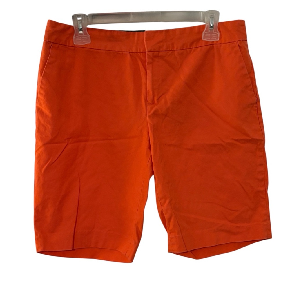 Women’s Banana Republic Orange Hampton Fit Shorts | Size 8